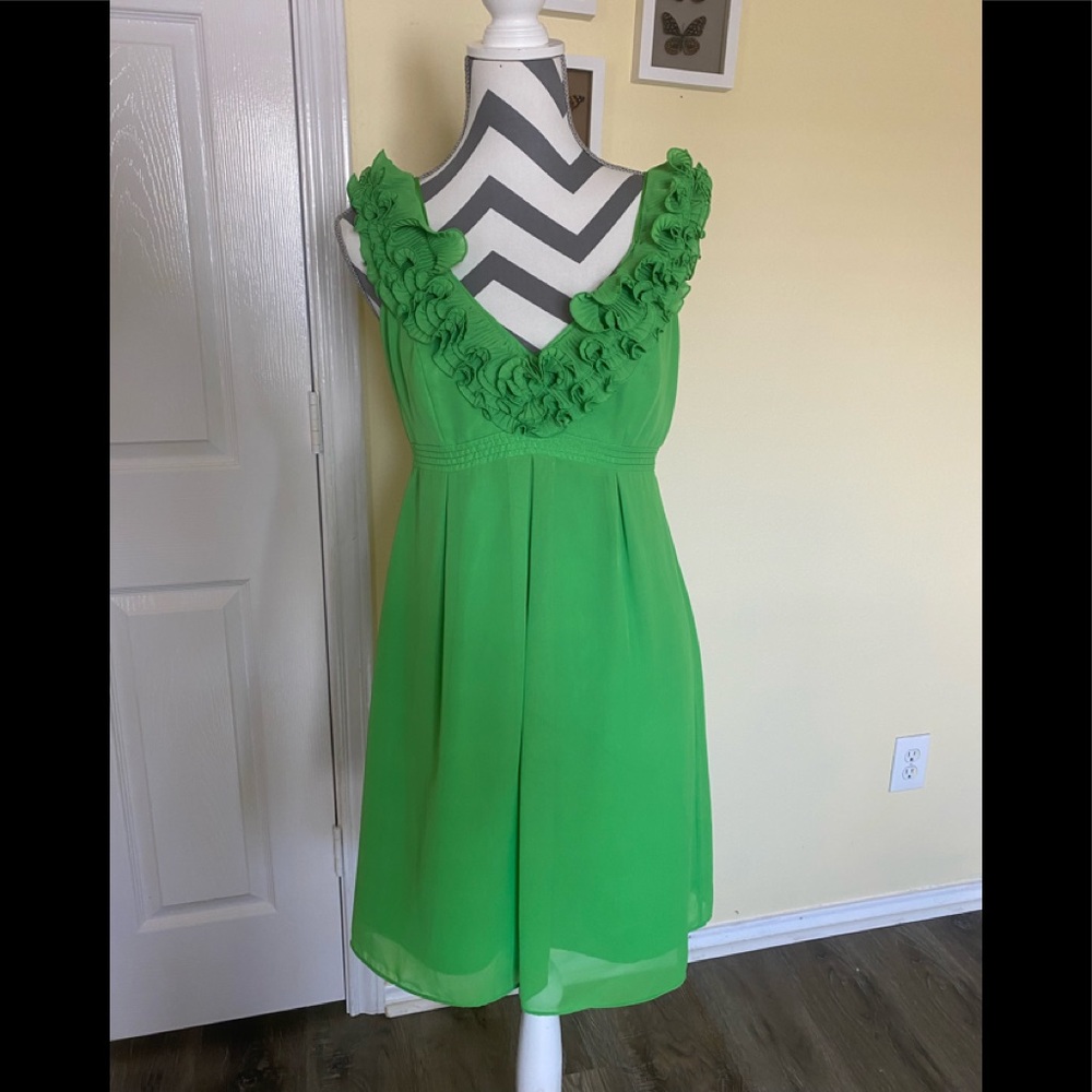Lilly Pulitzer Bright Green Dress, size 6